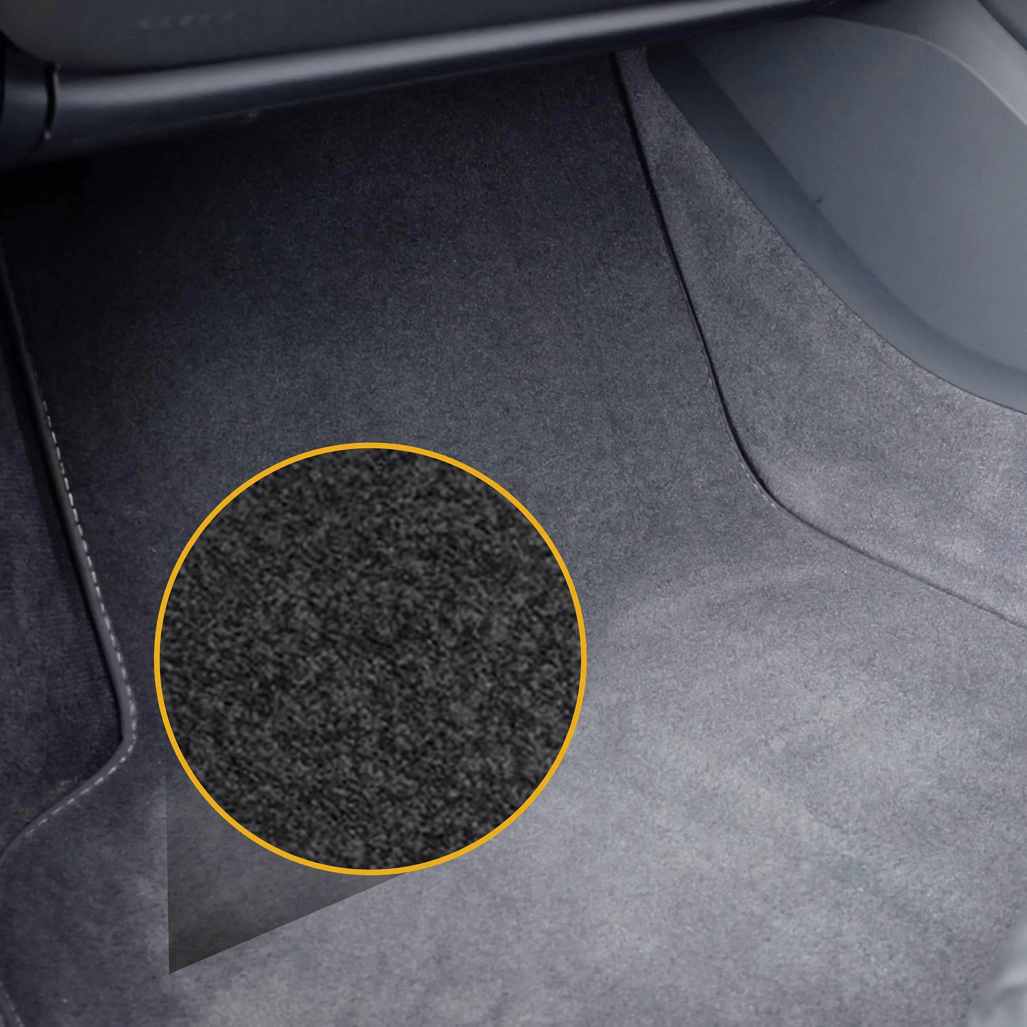 LuxuryElite Car Mat - Image shows sample mat (not the actual shape)